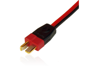 Deans-PIK Stecker Kabel 1,5mm², Länge 30 cm