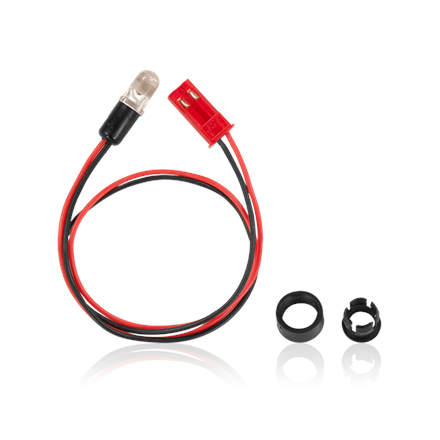 Extern-LED, 2-adrig, 2 Stück