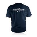 PowerBox T-Shirt "classic" - blau, Größe 4XL | Bild 2