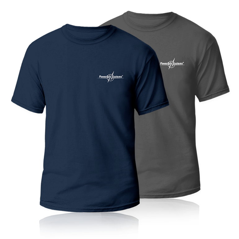 PowerBox T-Shirt "classic" - blau, Größe S | Bild 1
