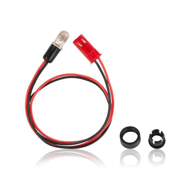 External LED, two-core, 2 pcs