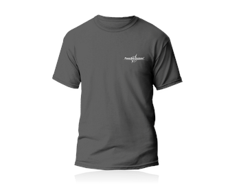 PowerBox T-Shirt "classic" - grey, Size XL