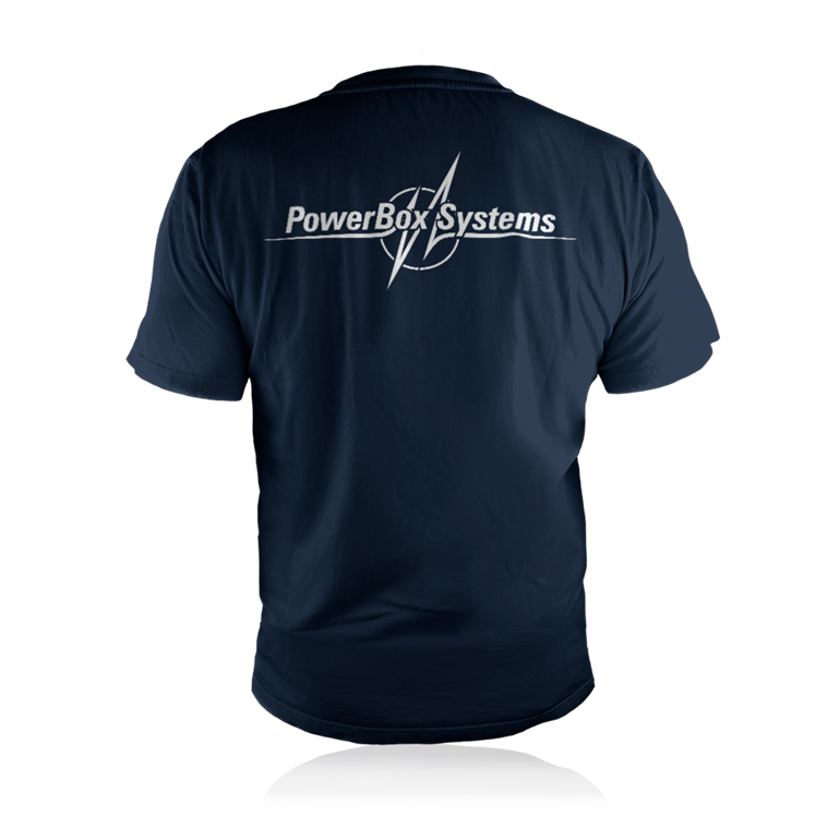 PowerBox T-Shirt navy, size 3XL | Bild 2